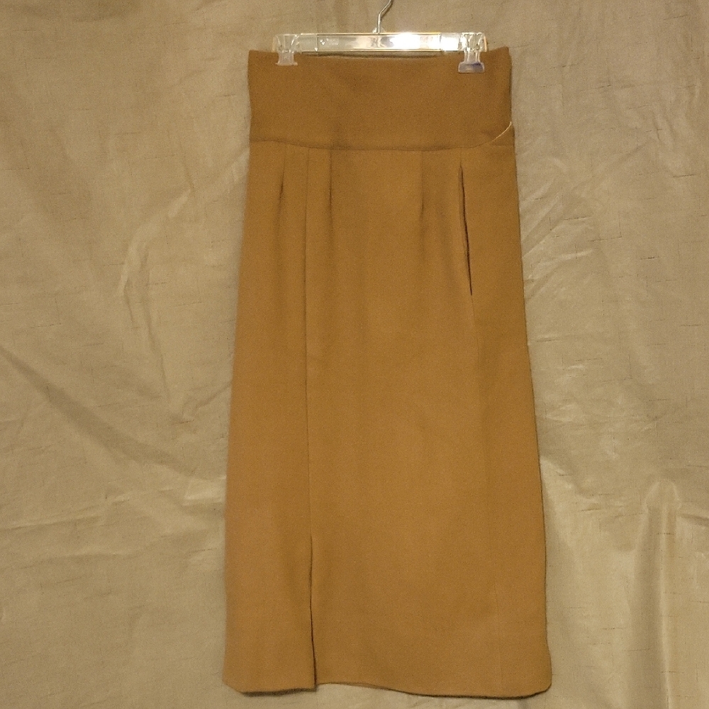 NWT Making The Cut Elegant Tan Women's Skirt